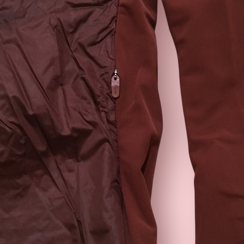 Rapha Mens Brevet Insulated HI VIZ Winter Jacket (Red Brick) - Picture 7 of 9